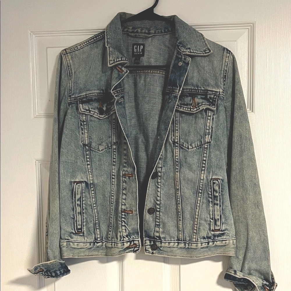 GAP Faded Blue Denim Jacket